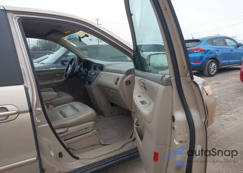 2002 Honda Odyssey Ex-L z USA, uszkodzony, nr VIN 5FNRL18942B011353